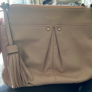 Tignanello pink crossbody purse!